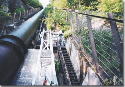 長野県　延長約370m　登坂角度約45°